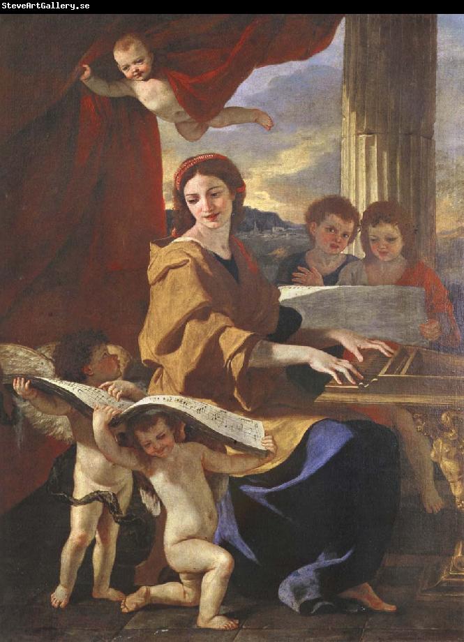 Nicolas Poussin St Cecilia